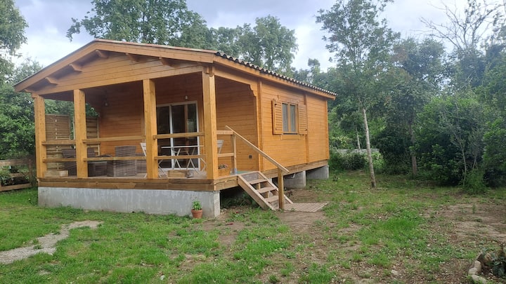 Chalet Bois à La Campagne Entre Mer Et Montagne. - Ghisonaccia