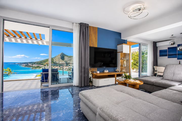 Vip Villa For 6 With Private Pool And Amazing View - Omiš