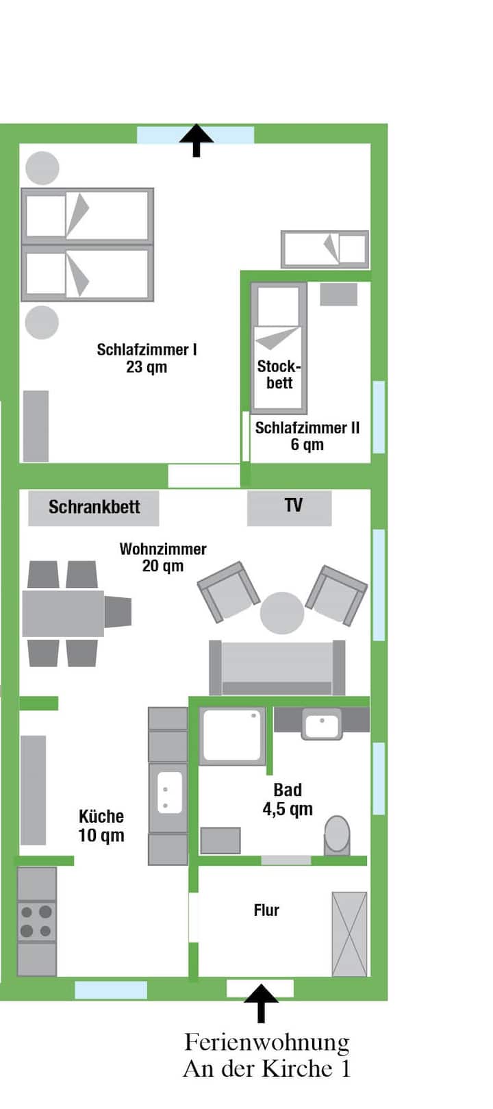 Alte Küsterei Hohen Mistorf (Apartment) - Mecklenburg-Vorpommern