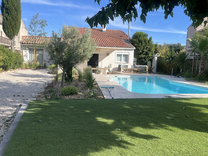 Jolie Maison Provençale Avec Piscine - Aubagne