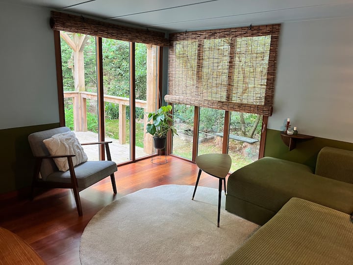 Stijlvol Boshuisje Met Grote Tuin Op De Veluwe - Paesi Bassi