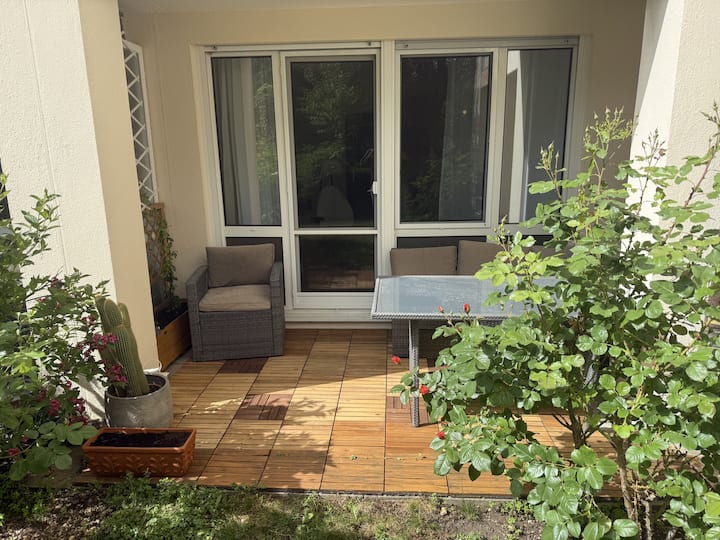 Charmantes Apartment Mit Gartenzugang - Múnich