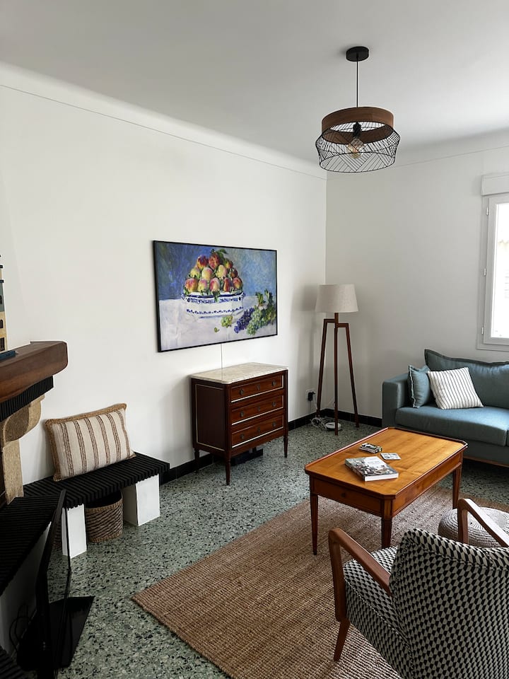 Maison Familiale: Saint Cyprien Plage-14 Couchages - Elne
