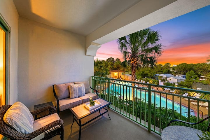 Seacrest Blu Stylish Coastal Studio Steps To Beach - Rosemary Beach, FL