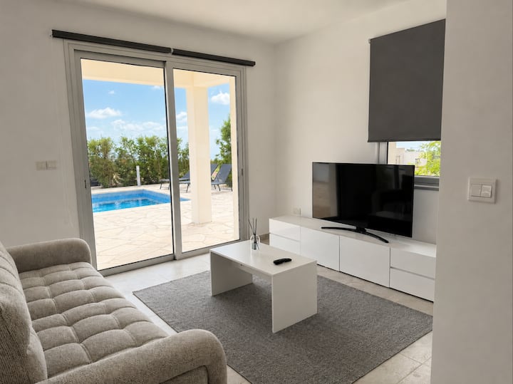 Seaview Villa With Pool And Rooftop Terrace - キプロス