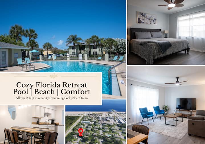 Walk To St Augustine Beach | Pool | 2br Condo - St. Augustine, FL