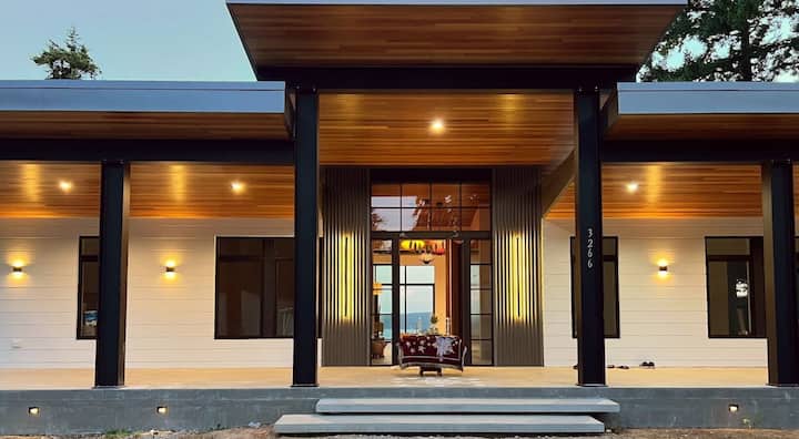 Waterfront Masterpiece With Sound & Mountain Views - Whidbey Island, WA