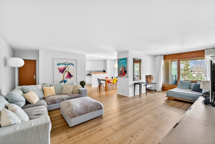 (Center) Panoramic Attic 3bedr + Spa + Terraces - Saint Moritz