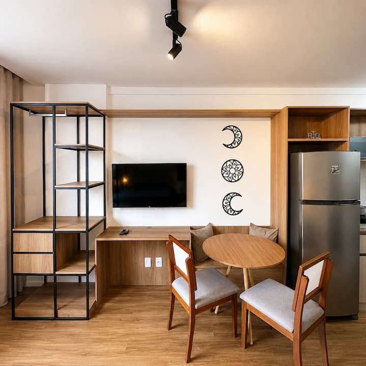 Studio Bueno | Rooftop Completo Sauna E Academia - Rio de Janeiro