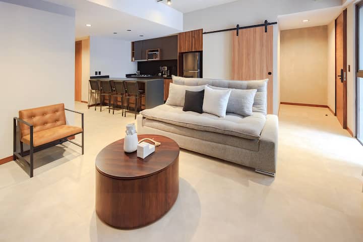 Elegante Depa 2 Br A/c, Chapu, Gym, Cas Y Expo - México