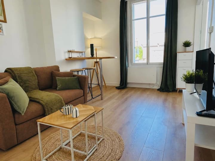 Appartement Cosy Tours Centre Avec Jardin - Tours
