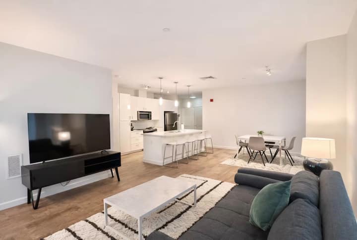 Luxury 2br/2ba • Harvard/mit • Parking •Sky Lounge - Arlington, MA
