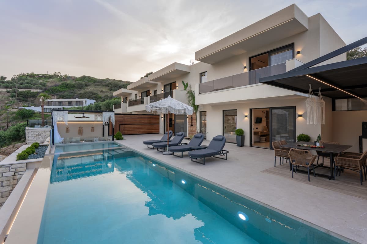 AZUR Luxury Villas, Bali, Rethymno, Crete