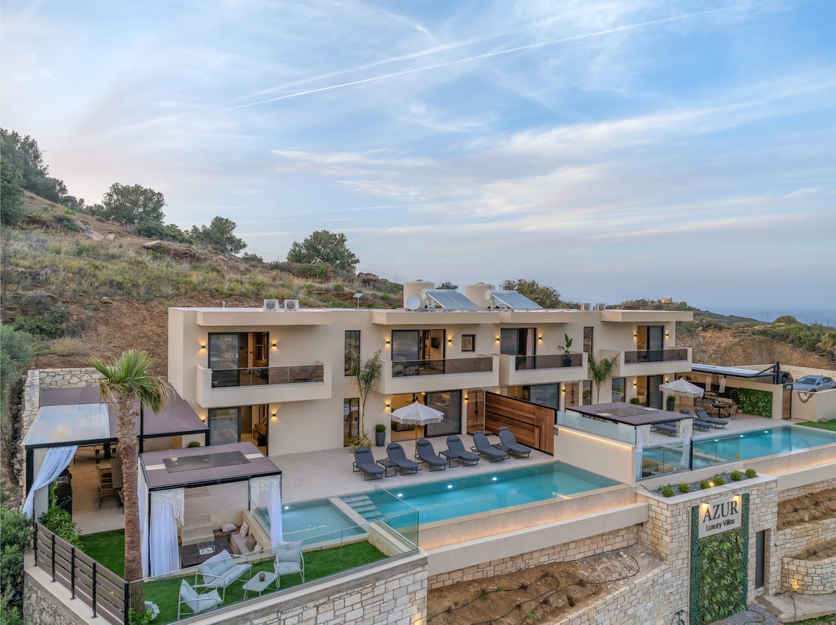 AZUR Luxury Villas, Bali, Rethymno, Crete