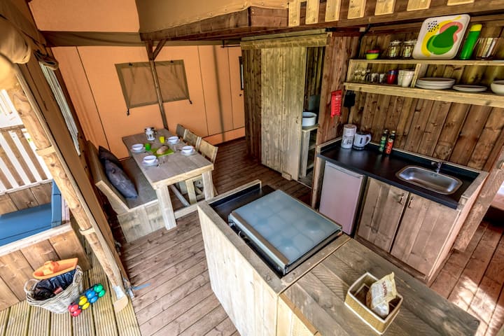 Vodatent Camping Paradiso - Tente Lodge 6p Sdb - Cattolica