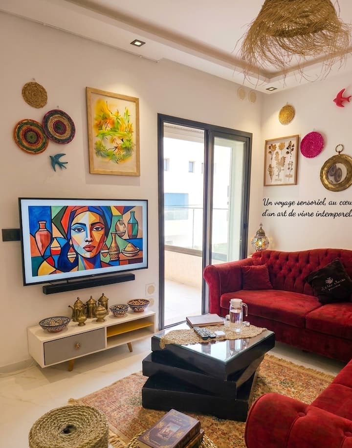 Cosy Vip S+1 Près De L’aéroport – Aouina - Tunis