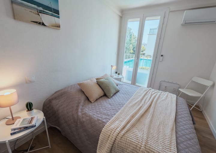 A 1 Min De La Plage Piscine, Clim, Wifi - 111 - Canet-en-Roussillon