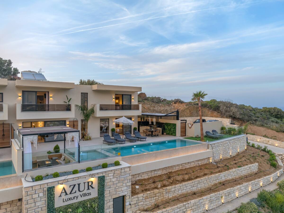 AZUR Luxury Villas, Bali, Rethymno, Crete