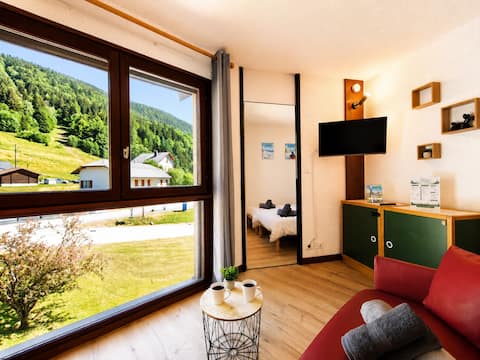 Popular Airbnb listing: The Mountain Escape • Leisure Residence • Garage in Lélex