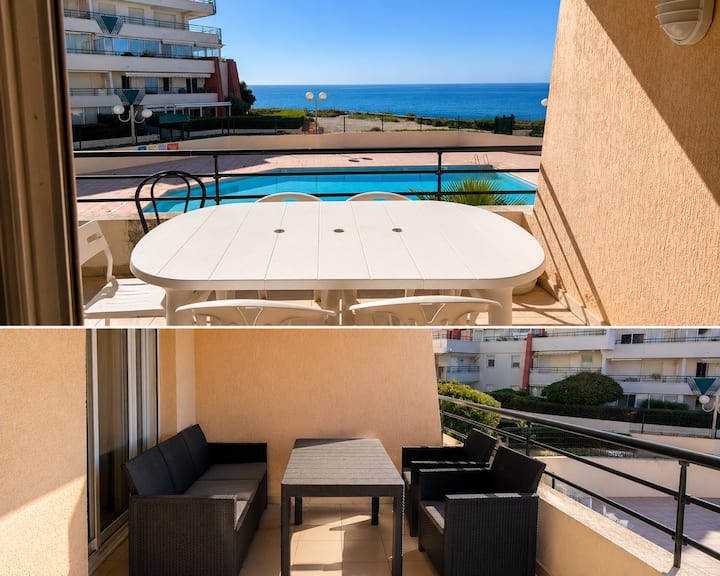 Petit Paradis à Sète • Piscine Et Vue Méditerranée - Sète