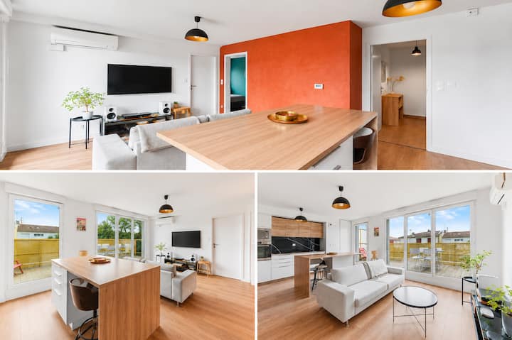 Bel Appartement Ensoleillé Avec Terrasse - Toulouse