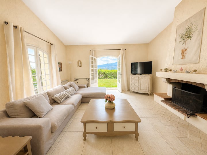Superbe Villa Avec Piscine Et Vue Au Calme - Mougins