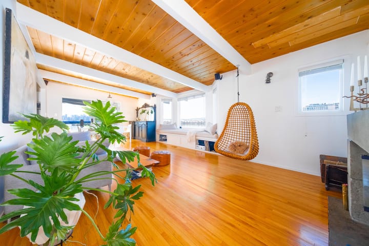 Vancouvers Largest Float Home | Ocean & City Views - Vancouver