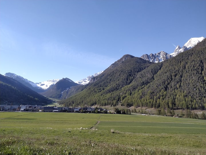Studio Ensoleillé, Face Aux Montagnes # Queyras - Ceillac