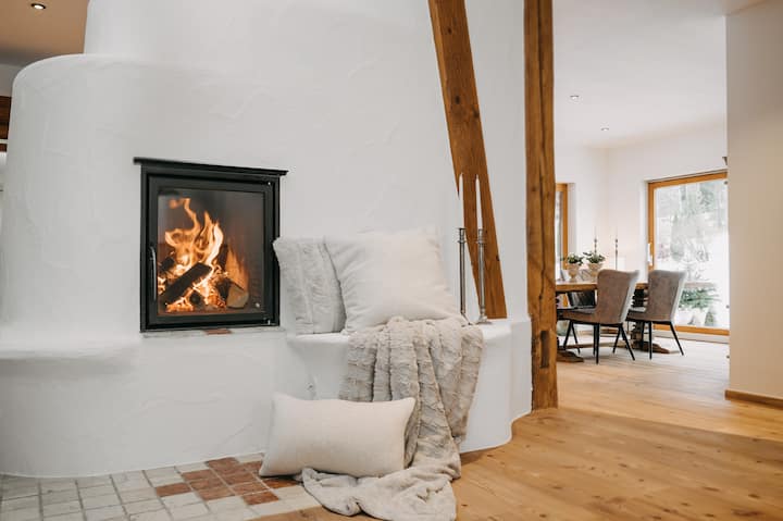 200 M² Ferienwohnung Allgäu Mit Sauna & Bergblick - Wengen