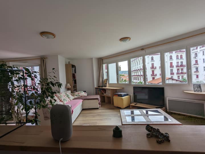 Hendaye Cœur Plage Duplex Premium Terrasse Parking - Irún
