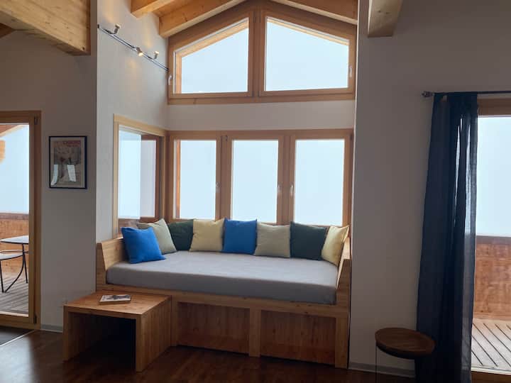 Moderne Wohnung Mit Aussicht - Bettmeralp