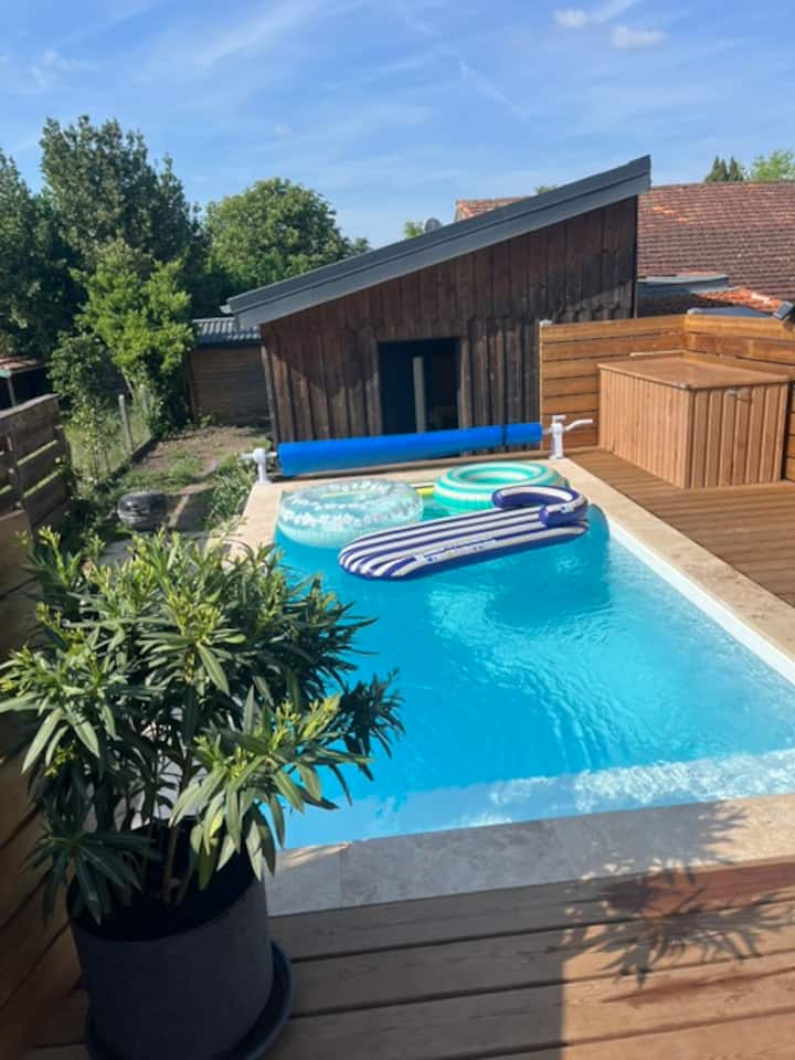 Maison Type éChoppe Bordelaise, Piscine Et Chat. - Bordeaux