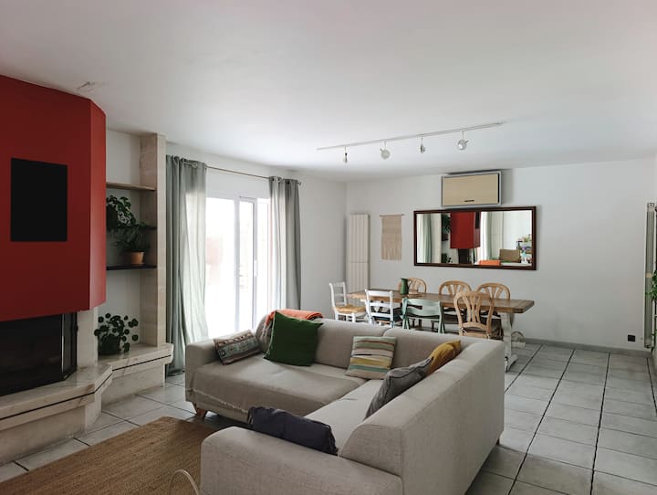 Villa àTosse• Piscine•7chambrs•15 Prs•procheplages - Landes