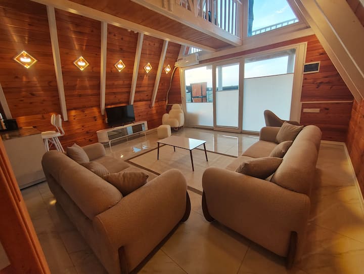 Denize Sıfır Jakuzili Bungalov. - Kocaeli
