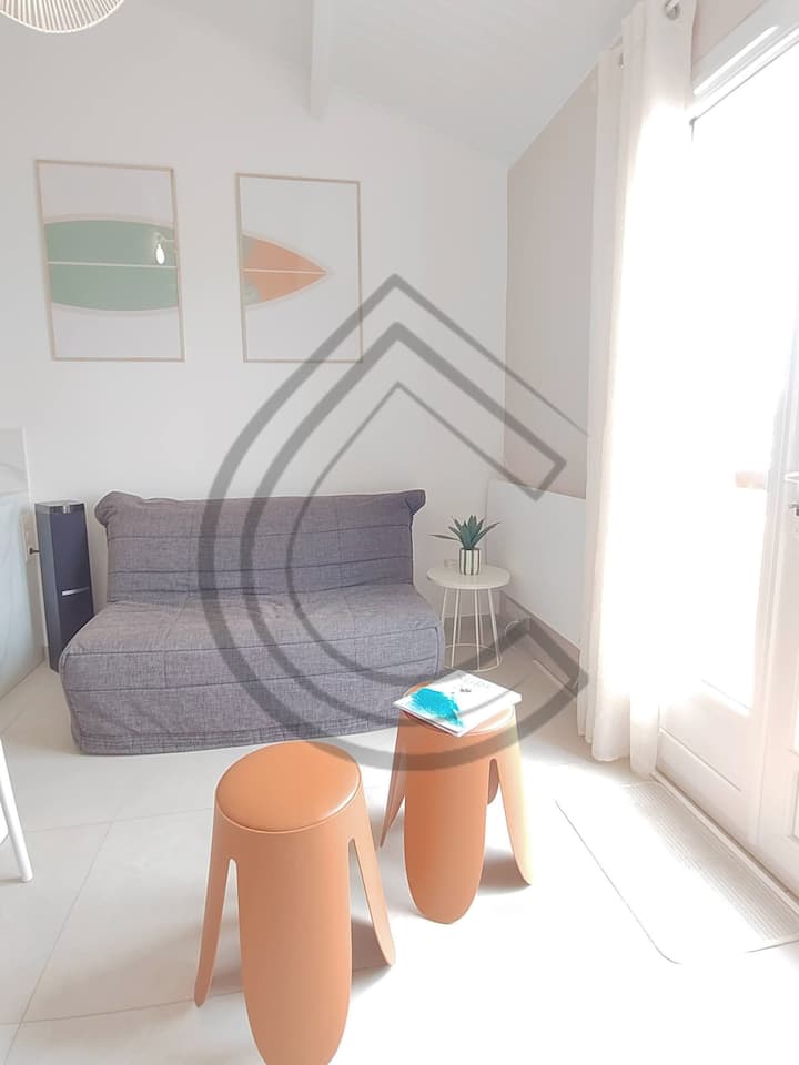 Le Cocon Surf - 2 à 5 Couchages - La Chaume - Les Sables-d'Olonne