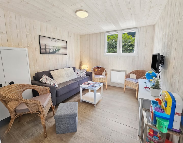 Chalet Neuf Cosy Bord De Mer • 3 Chambres - Cabourg