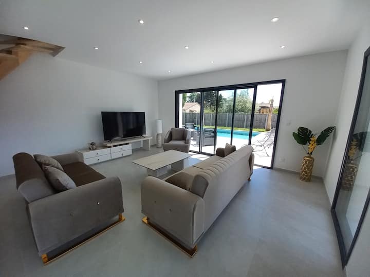 Villa Contemporaine Avec Piscine à Bergerac - Bergerac