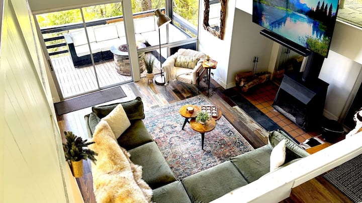3br Chic Dog-ok, Foosball W/gas Grill, A/c & Views - Lake Arrowhead