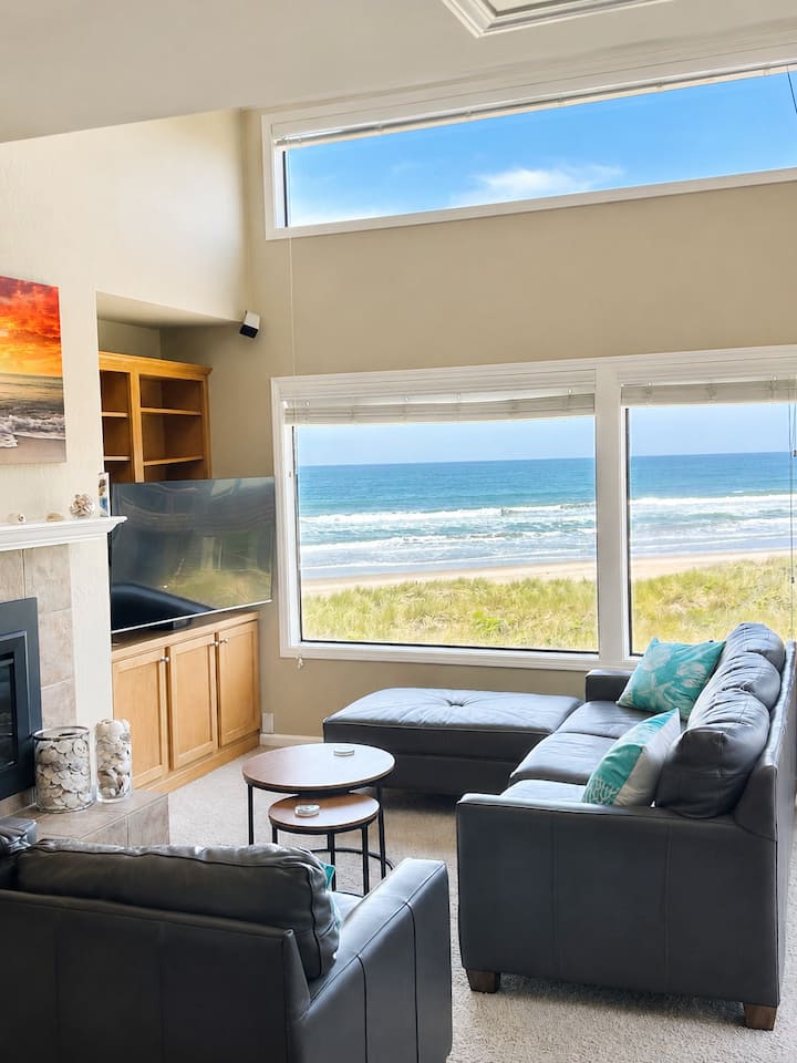 Shorebirds 64 Top Floor Beach Front 2bd/2bth - Moss Landing, CA