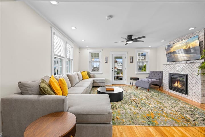 Just Renovated Coastal Retreat | Outdoor Lounge - Ocean City, NJ