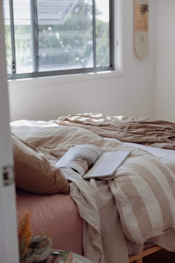 Luxurious crushed linens