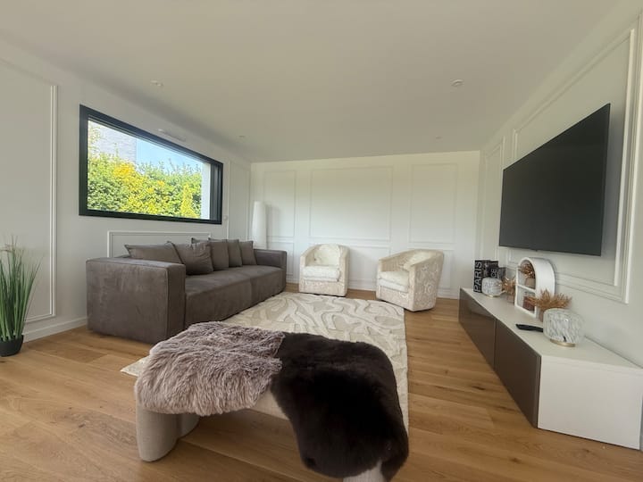 Villa L'oeil De L'horizon Avec Piscine - Porspoder