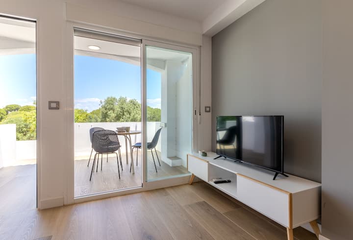 Apartamento Con Piscina Cerca De La Playa - Huelva