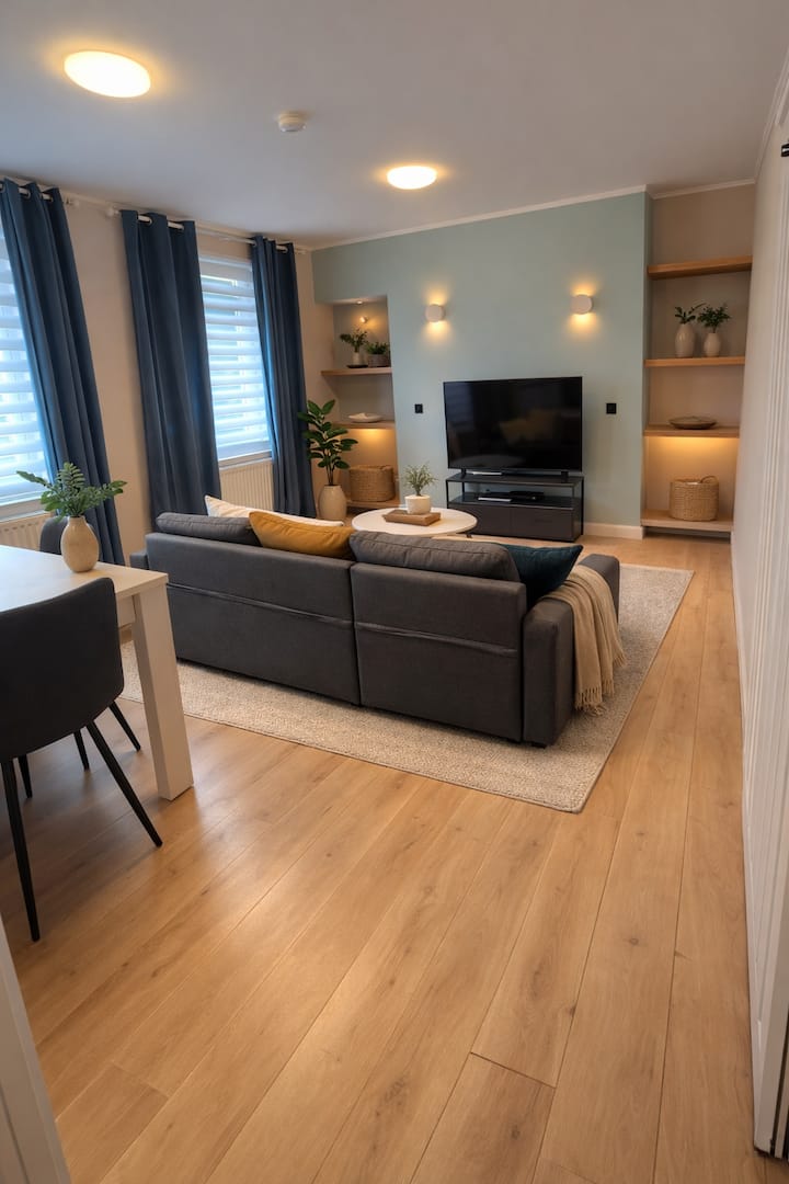 New 2-bed, Clean - Modern, Airport Bus, Parking - Queensferry