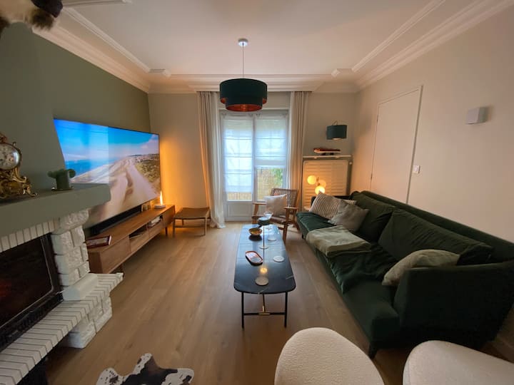 Superbe Maison & Son Jardin Cosy - Camiers