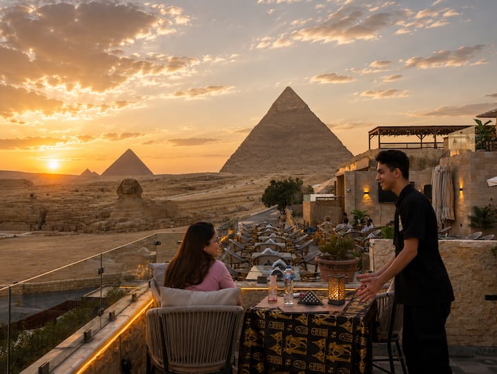Panoramic Pyramids View Suite - Egypte