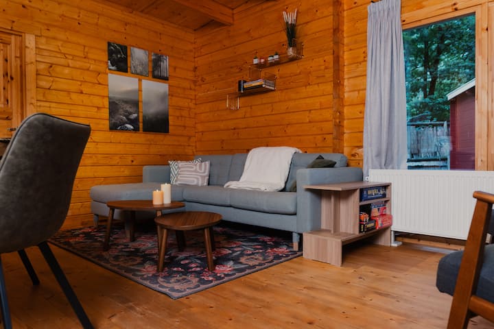 Zweeds Houten Boshuisje Met Infraroodsauna - Niederlande