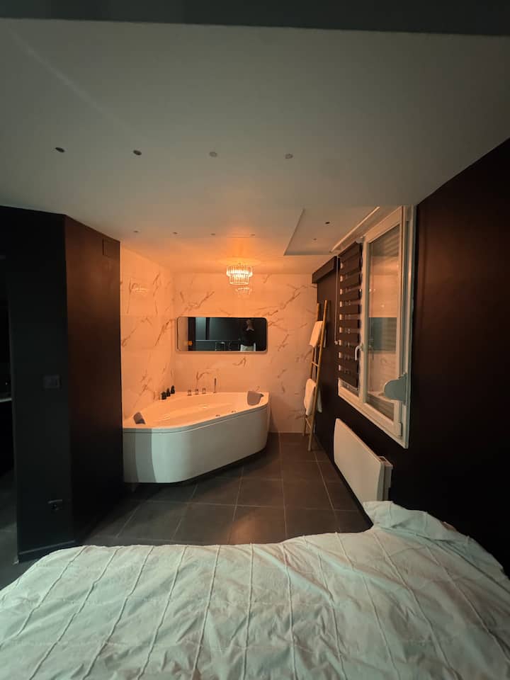 Suite Romantique Avec Jacuzzi - Düdelingen