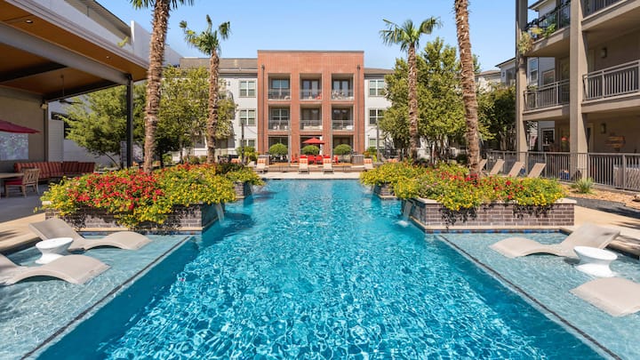 Dallas 1bd Sleeps 3| Fifa| Dfw Airport|pool & Gym| - Carrollton, TX