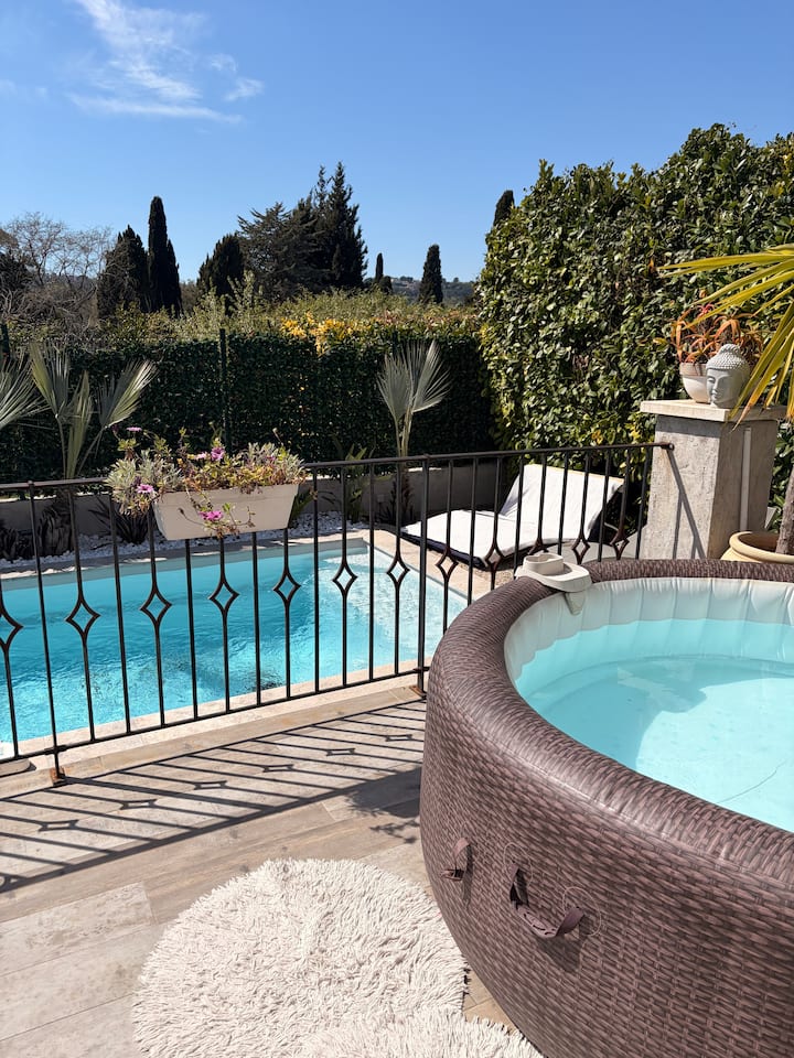 Maison Avec Piscine  Terrasse  Parking - Nizza